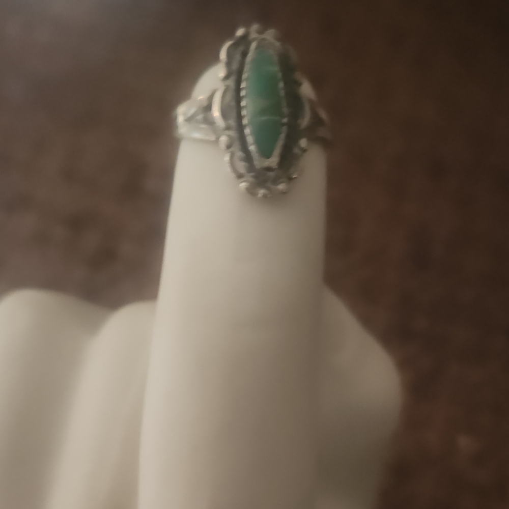 Vintage Turquoise silver ring